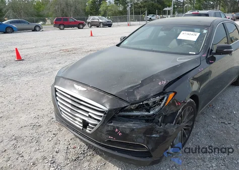 2016 Hyundai Genesis 3.8 из США, поврежденный, VIN KMHGN4JE3GU142889